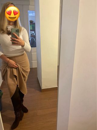 Botas altas ante marrón Estefania Marco