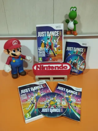 Pack Wii Just Dance 2017 y 2018.