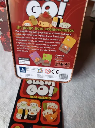 Juego de cartas Sushi Go!