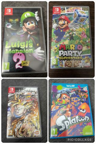 Pacchetto 4 Giochi Nintendo Switch