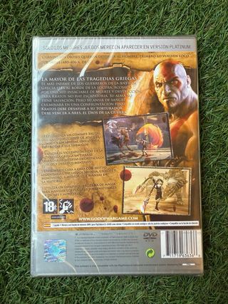 PRECINTADO God of War PS2 Platinum PAL 🇪🇸