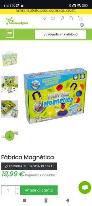 Fabrica Magnética. Experimentos (Sin Abrir)