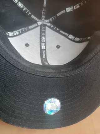 Gorra New Era NY Yankees Negra y Dorada