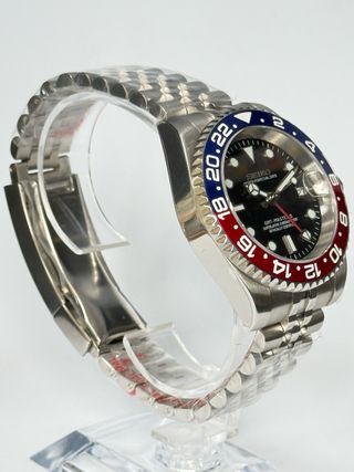 Reloj Seiko Mod GMT tipo PEPSI