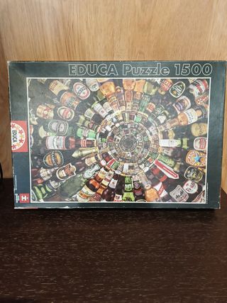 Puzzle Educa 1500 Piezas Botellas