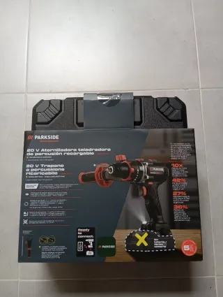 Taladro Percutor Parkside 20V performance