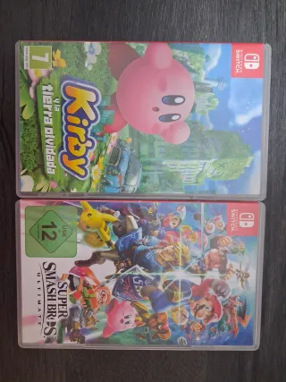 Kirby e la Terra Dimenticata + Super Smash Bros.
