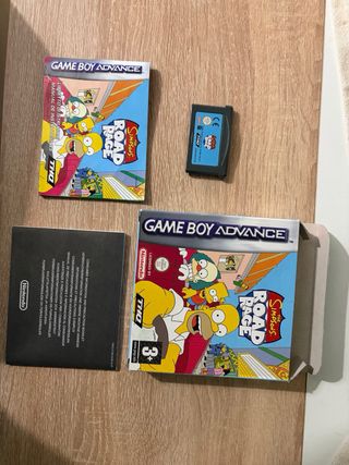 The Simpsons Road Rage GBA Pal España