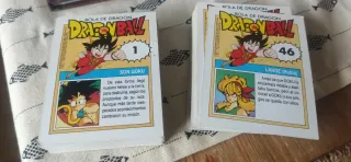 Caja Dragon Ball Z 90 Tarjetas. Ediciones Este