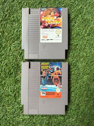 Pack Juegos NES World Champ y Best of Karate