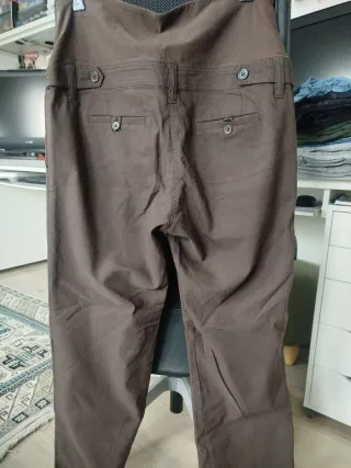 Vaquero premamá H&M Mama Talla L Marrón