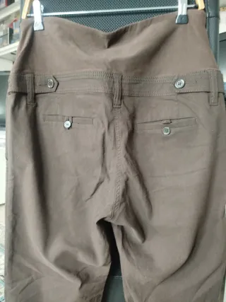 Vaquero premamá H&M Mama Talla L Marrón