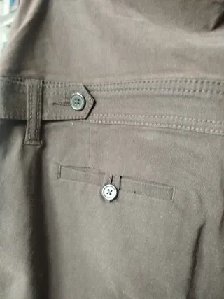 Vaquero premamá H&M Mama Talla L Marrón