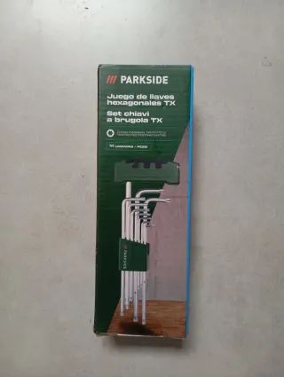 Juego Llaves Hexagonales TX Parkside