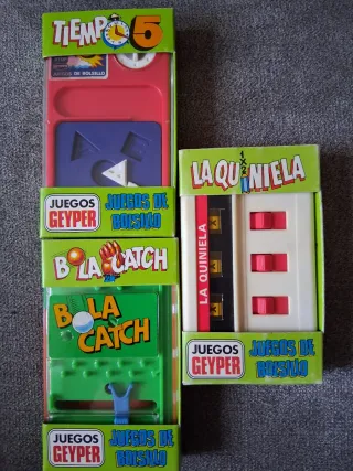 Lote Juegos Geyper de Bolsillo