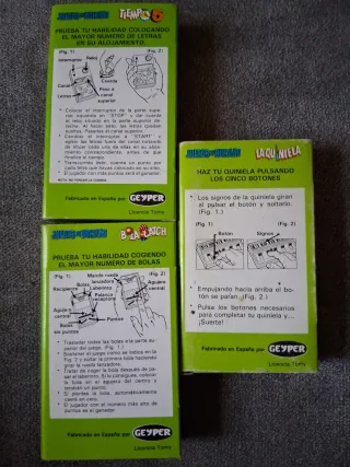 Lote Juegos Geyper de Bolsillo