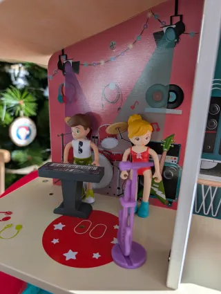 Casa de Muñecas de madera - Hape Rock & Slide