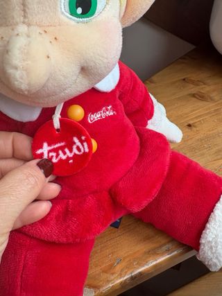 Peluche elfo Trudi rosso 30 cm