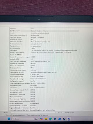 MSI Katana 15 B13vfk 4060 32GB RAM