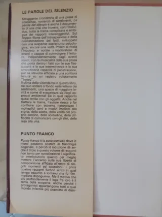 Romanzo Michele Prisco Autografato