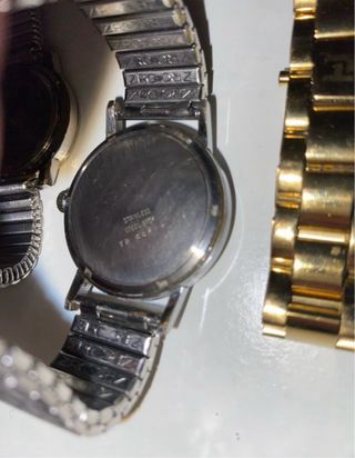 Lote 3 relojes pulsera metal