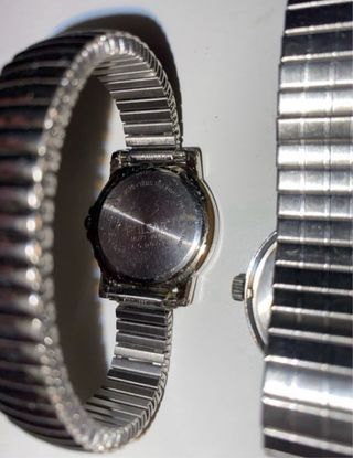 Lote 3 relojes pulsera metal