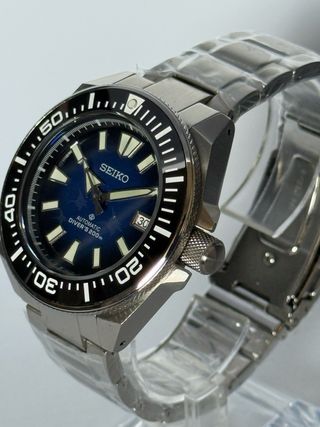 Reloj Seiko MoD tipo Samurai Dark Blue