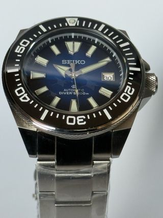Reloj Seiko MoD tipo Samurai Dark Blue