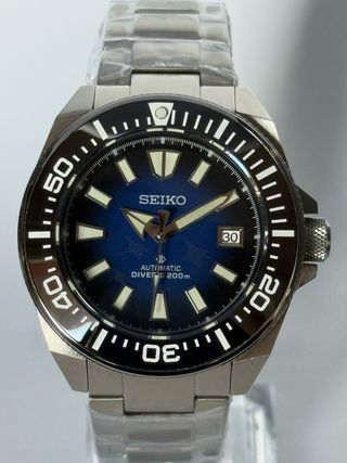 Reloj Seiko MoD tipo Samurai Dark Blue