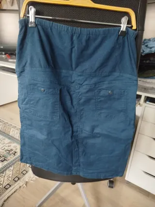 Falda vaquera premamá talla 42