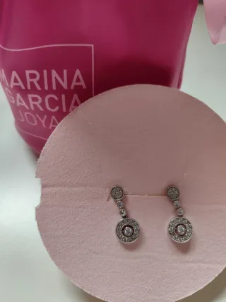 Pendientes Plata Marina Garcia