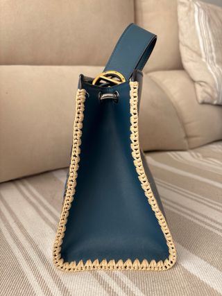 Bolso Fendi Azul y Beige