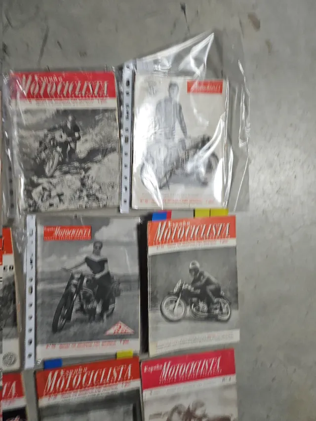 Lote 12 Revistas España Motociclista Años 50