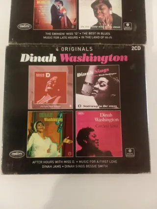Dinah Washington 8 Originals 4CD Jazz