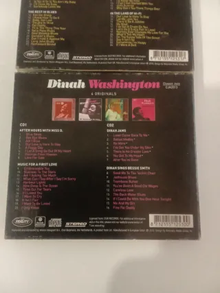 Dinah Washington 8 Originals 4CD Jazz