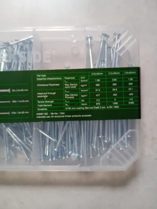 Parkside Surtido de Clavos 457 Unidades