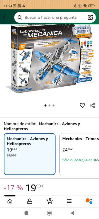Laboratorio Mecánica Aviones (sin abrir)