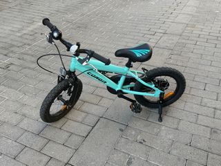 Bicicleta infantil color turquesa ‘16