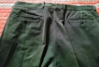 Eleganti Pantaloni a Gamba Larga con Risvolto