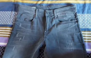 Pantalón G-STAR RAW Gris Desgastado