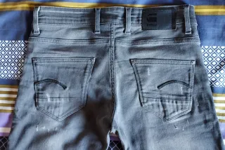 Pantalón G-STAR RAW Gris Desgastado