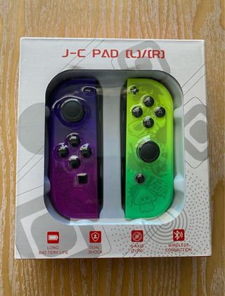 Joycons splatoon nintendo switch