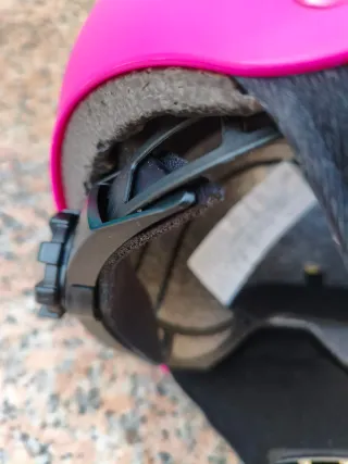 Casco esquí infantil Wedze rosa