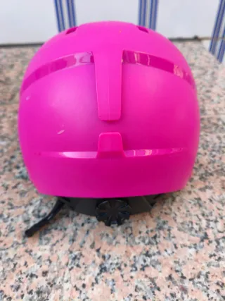 Casco esquí infantil Wedze rosa