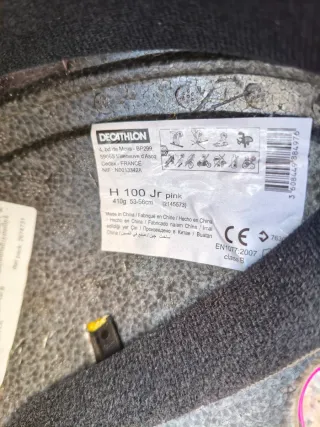 Casco esquí infantil Wedze rosa