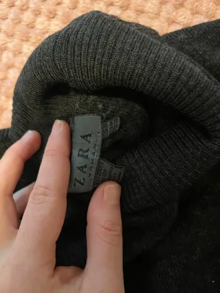 Jersey Zara cuello alto manga corta Talla M