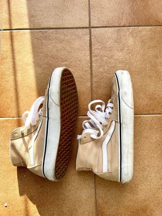 Zapatillas Vans Sk8-Hi Beige