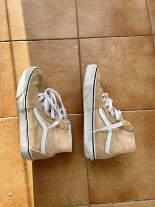 Zapatillas Vans Sk8-Hi Beige