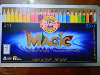 Set Lápices arcoiris multicolor Koh-I-Noor Magic
