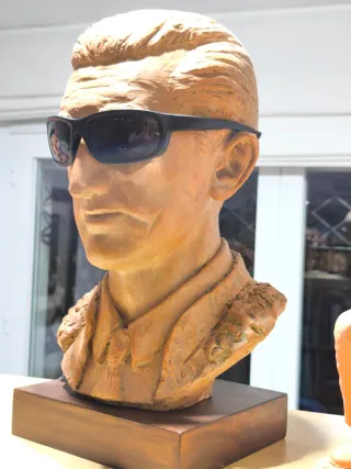 Manolete. Busto. Escultura única. No reproducción